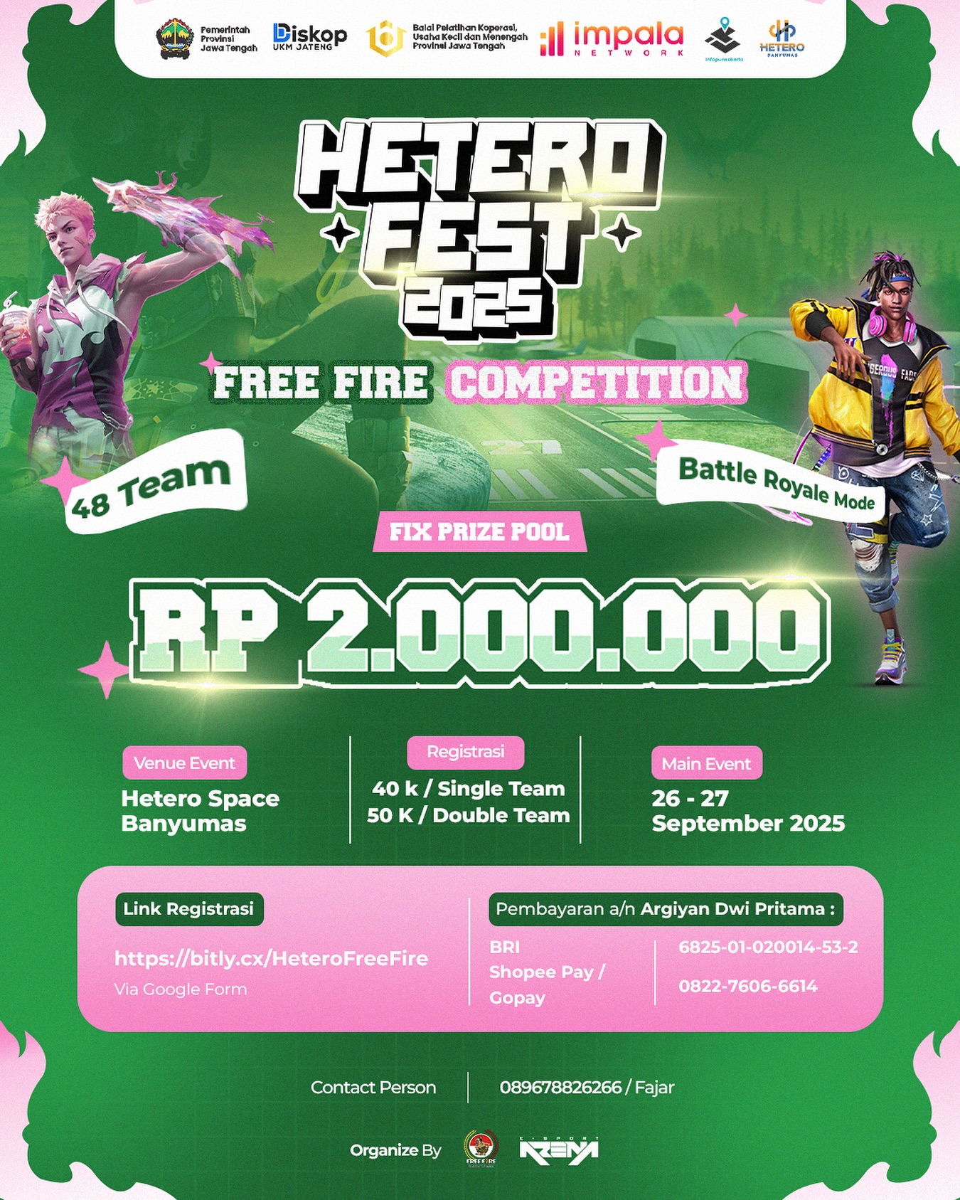 Poster Free Fire Competition S2